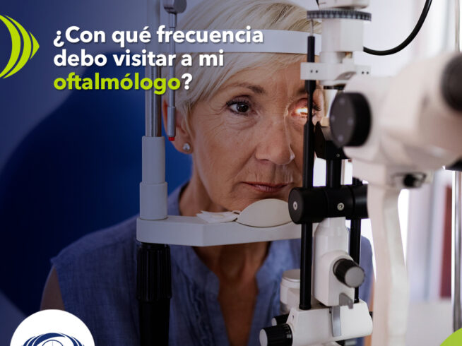 ¿Con qué frecuencia debo visitar a mi oftalmólogo?