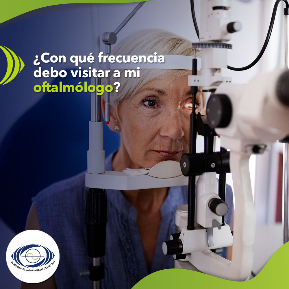 ¿Con qué frecuencia debo visitar a mi oftalmólogo?